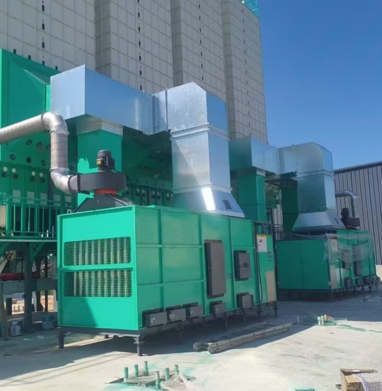 2 комплекта 600 000 ккал/ч печи сжигания биомассы на 120 тонн на партию зерносушильника