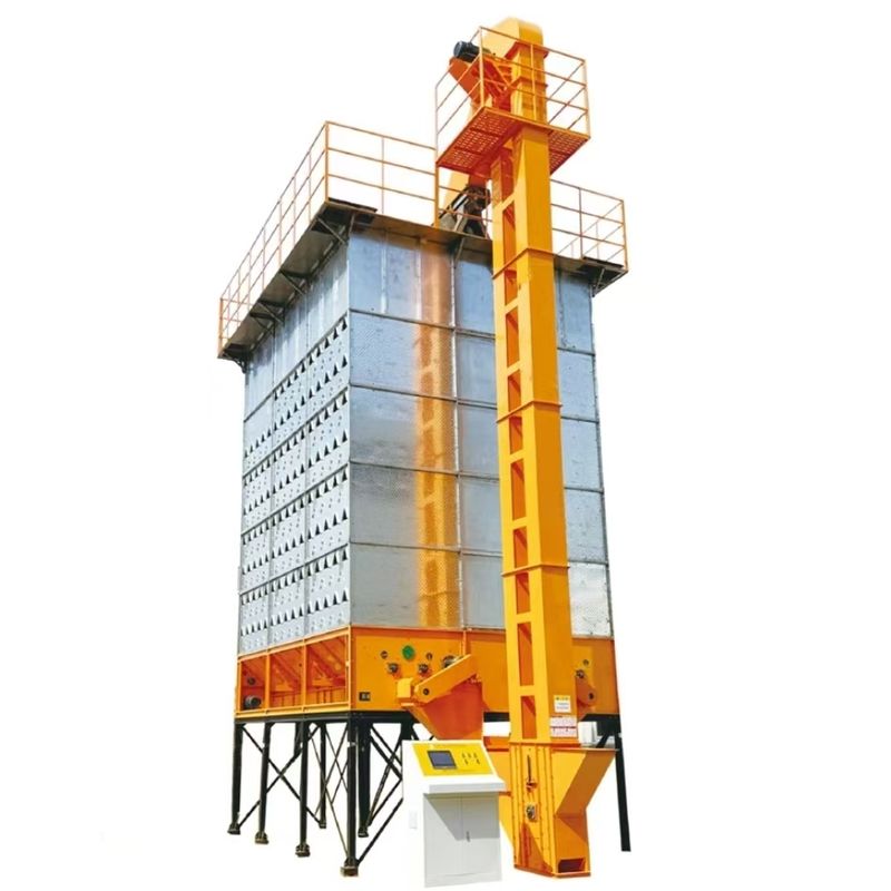 32 тонны на партию риса, пшеницы низкотемпературный сушильщик с двойным воздуховодом и двойной системой циркуляции