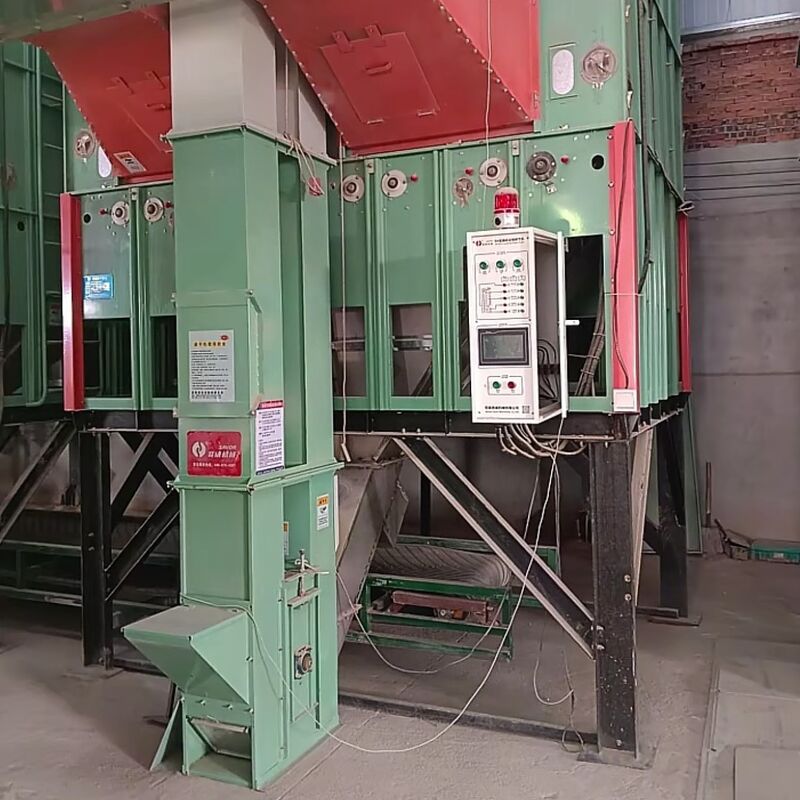 6-тонная умная зерносушилка, разработанная для малых фермерских хозяйств, низкая стоимость, высокая отдача.