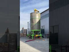 Эффективная и быстрая мобильная сушилка для кукурузы на 12 тонн.